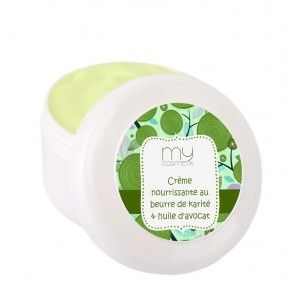 Test MyCosmetik : crème nourrissante pour le corps au beurre de karité et à l'huile d'avocat.