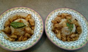 Petit plat Chinois rapide et savoureux : poulet aux herbes et au gingembre