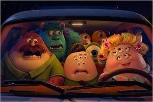 Un petit tour au ciné : Monstres academy