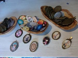 do it yourself pendatif cabochon
