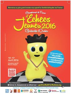 Sarah aux championnats jeunes