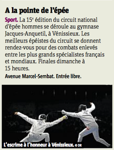 MétroNews - A la pointe de l’épée