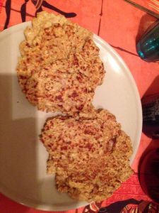 Galettes de flocons d'avoine au thon