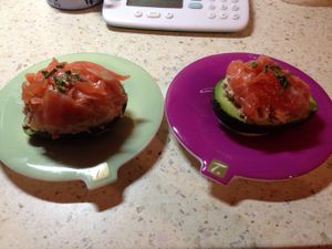 Avocat farci