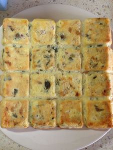 Quiche sans pâte aux courgettes