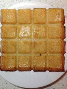 Gâteau de semoule à la vanille
