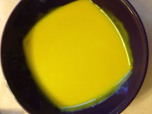 Velouté de courge à la vache qui rit