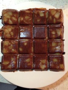 Gâteau châtaignes poires