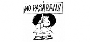Solidarité avec Julie Del Papa, militante antifasciste menacée de viol et de mort par l'extrême droite.
