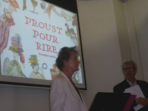 Laure Hillerin (avec Jean-Claude Penchenat) présente son livre "Proust pour rire"
