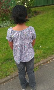 Blouses - tissu Courtrai