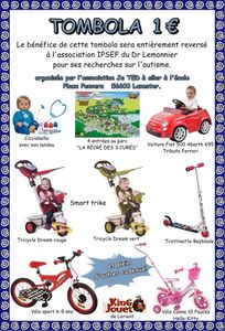 Tombola solidaire pour l'autisme
