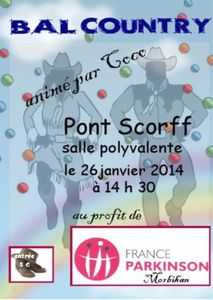 Bal Country en Bretagne au profit de France parkinson