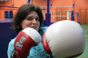 Championne de France, Anne boxe le handicap
