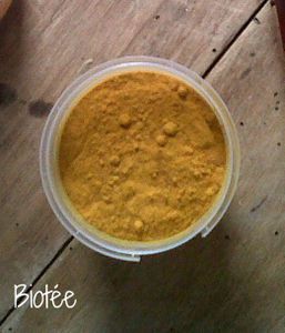 Masque au curcuma - Peau mixte