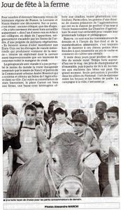Article dans l'Est Républicain