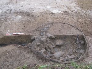 Visite fouilles archéologiques préventives de Montans 21/02