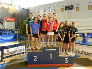 Interclubs : Podium pour les 13 ans filles