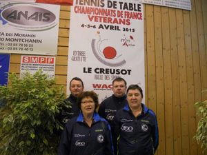 Championnats de France vétérans : Trois podiums dont deux titres