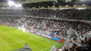 Les pongistes dans le match