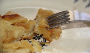 Pascade aux pommes caramélisées, une gourmandise aveyronnaise préparée après Pâques