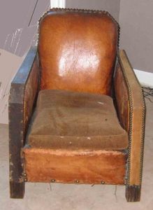 Restauration de mon fauteuil cuir
