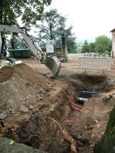Travaux sur la place de Verdun