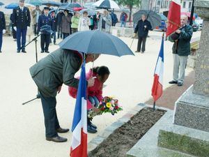 Cérémonie du 8 mai à Saint Haon le Châtel