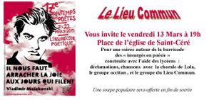 Mois de Mars, mois du mot et de la poésie...