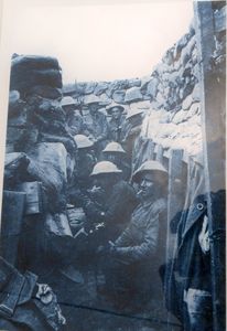 Sur le site de la bataille de Fromelles