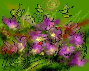 Au beau pays des fleurs, la suite des amis