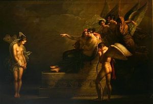 "La légende d'Eros et Psyché" Angélica Kauffmann