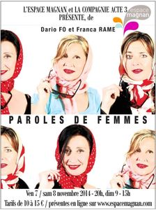 Spectacle "Paroles de femmes"