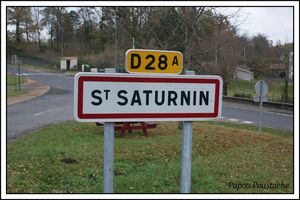 Les villages du Puy de Dome: Saint Saturnin