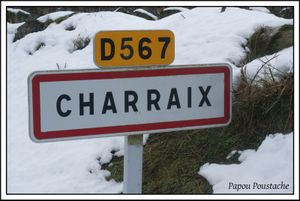 Le village de Charraix en Haute-Loire