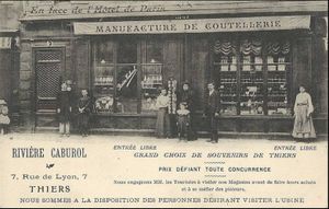 Thiers et sa coutellerie qui s'exporte