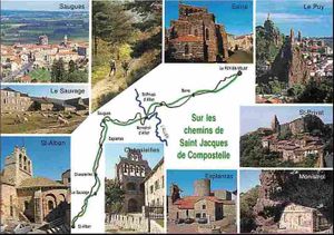 Le chemin de Saint Jacques en Haute-Loire
