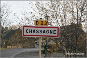Les villages du Puy de Dôme:Chassagne