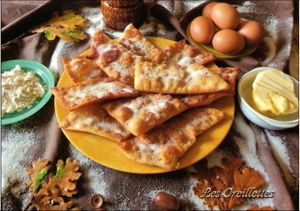 Cuisine Auvergnate:Les Guenilles ou Oreillettes