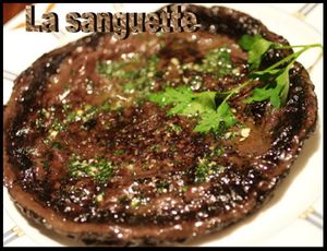 Cuisine Auvergnate:La Sanguette