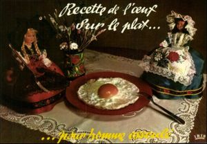 Tradition :Oeuf sur le plat