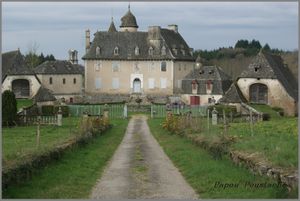 Le Chateau de Lamothe à Calvinet