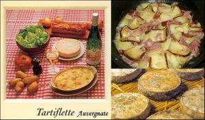 La tartiflette Auvergnate