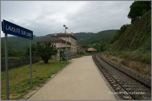 La gare de Lavoute sur Loire