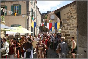 Auzon à l'époque médiévale