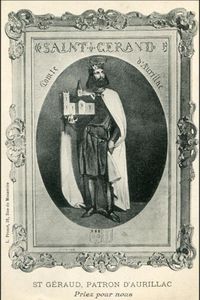 Saint Géraud Saint patron d'Aurillac