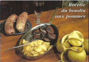 Auvergne des traditions:Boudin aux Pommes