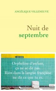Nuit de septembre - Angélique Villeneuve