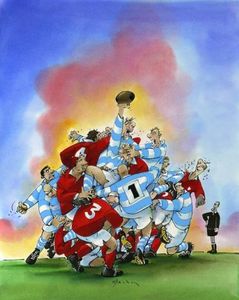BLACHON : dessinateur humoristique et sportif