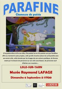 Parafine, clameuse de poésie.